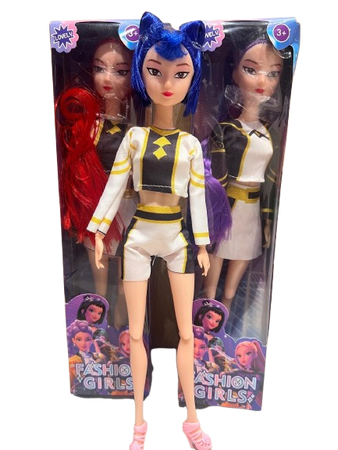 Laleczki z muzyką lalki Kpop Demon Hunters k-popowe łowczynie demonów zestaw Rumi Zoey Mira stroje piosenka Golden