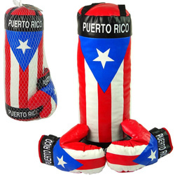 Zestaw bokserski dla dzieci worek do boksowania rękawice boks dziecięcy