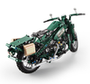 Klocki konstrukcyjne CADA Motocykl militarny Motor dla dzieci 550 elementów