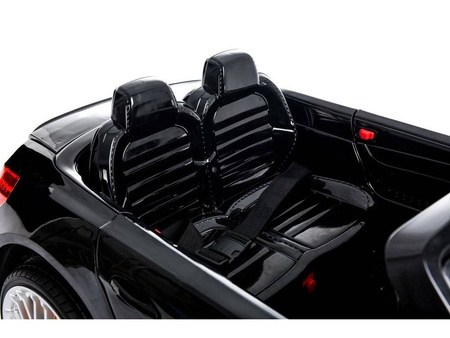 Samochód na akumulator Mercedes SL65 elektryczny Auto dla dzieci światła LED czerwony dwa silniki