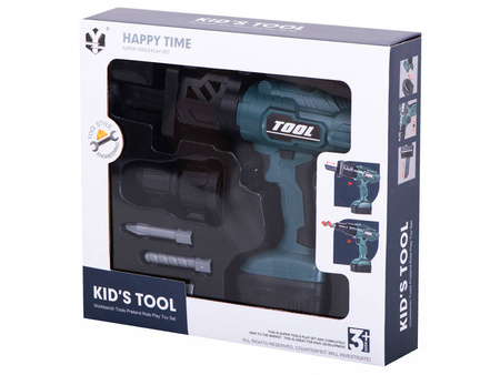 Zestaw naprawczy narzędzia warsztatowe wiertarka dla dzieci majsterkowicz