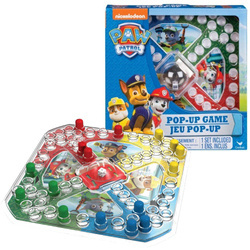 Psi Patrol Gra Planszowa Pop Up Chińczyk