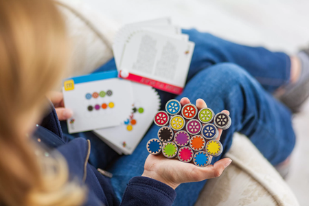 Gra logiczna dla dzieci Łamigłówka Coggy Układanka Fat Brain Toys FA116-1