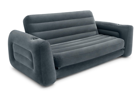 Wygodna dmuchana sofa Łóżko rozkładane Nadmuchiwany materac 2w1  INTEX 66552