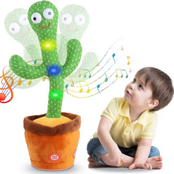 Kaktus dla dzieci tańczący śpiewający powtarzający zabawka dla dzieci