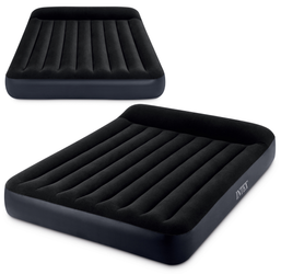 Dmuchany materac INTEX dwuosobowy do spania z pompką Łóżko pompowane 64150