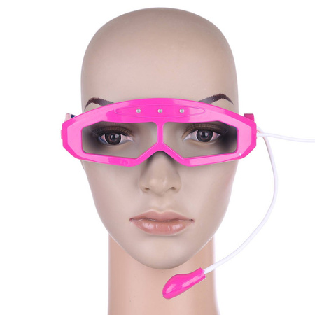 Gitara elektryczna dla dziewczynki Zestaw muzyczny z okularami i mikrofonem 