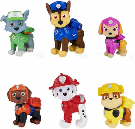 Psi Patrol Zestaw prezentowy Figurki 6szt Marshall