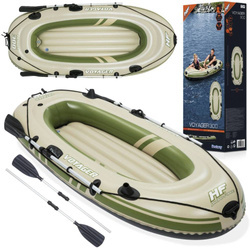 Dmuchany ponton dwuosobowy z wiosłami 243x102 cm Bestway