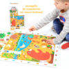 CzuCzu Puzzle obserwacyjne  - Las 40 elementów