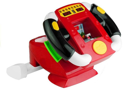 Interaktywna kierownica dla dzieci Zabawkowy symulator wyścigów 3D