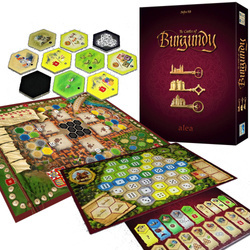 Gra planszowa Zamki Burgundii BIG BOX wersja polska
