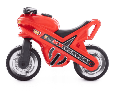 Jeździk motorek dla dzieci MX Motor czerwony WADER Polesie 67180