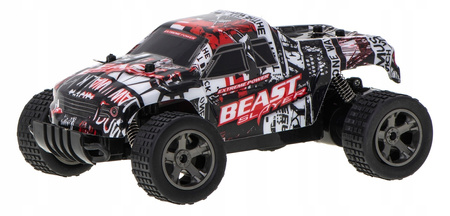 Duży samochód RC zdalnie sterowany Rock Crawler Climbing 1/18 dla dzieci Auto wspina się czerwony