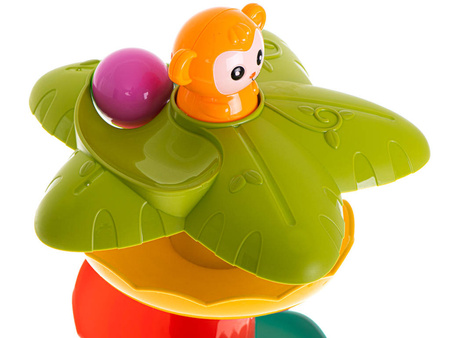 Sorter tor wieża z piłeczkami zjeżdżalnia kuleczek dla dzieci