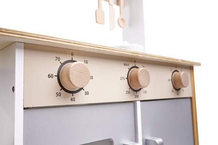 LULILO Drewniana Kuchnia MDF Kuketo + akcesoria