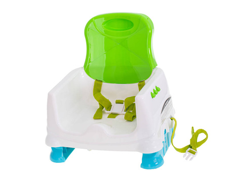 Krzesełko 2w1 stolik interaktywny z muzyką zielony