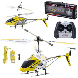 Helikopter RC SYMA S107G zdalnie sterowany dla dzieci na pilota żółty