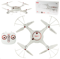 Zdalnie sterowany dron Syma X5UW 2,4GHz z kamerą Samolot dla dzieci na pilota biały