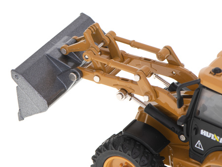 Koparko ładowarka złyżką skala 1:50 model metalowy 