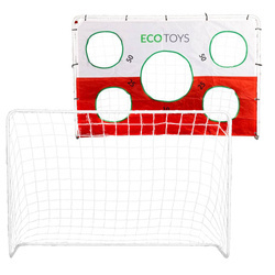 Bramka piłkarska z matą treningową celności 180x122cm