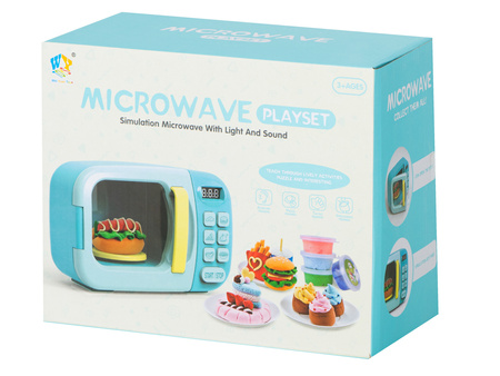 Interaktywna kuchenka mikrofalowa dla dzieci Mikrofalówka z akcesoriami Piankolina