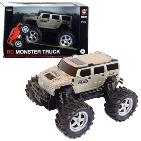 Samochód sterowany RC Monster Truck srebrny 6568-330N