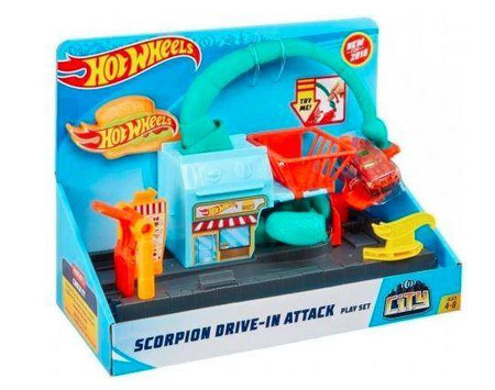 Hot Wheels Zestaw Tematyczny Pułapka Skorpiona + samochodzik