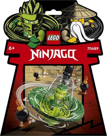 Lego Ninjago - Szkolenie wojownika Spinjitsu Lloyda 70689