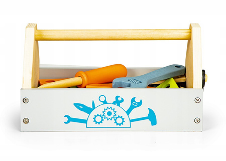 Zestaw Małego Majsterkowicza Narzędzia w skrzyni Mini warsztat Ecotoys TL80013