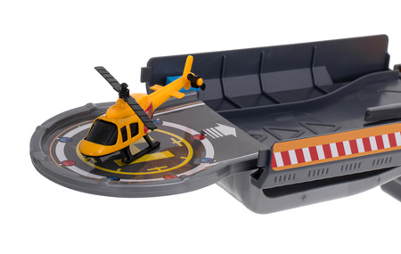 Duży rozkładany transporter Wóz budowlany Parking Garaż dla dzieci z akcesoriami