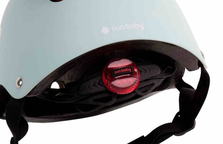 Kask rowerowy dla dzieci M z lampką LED Cubic Sun Baby 3-7 lat