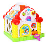 Edukacyjny domek Zabawka interaktywna dla dzieci Sorter z pianinkiem i liczydłem