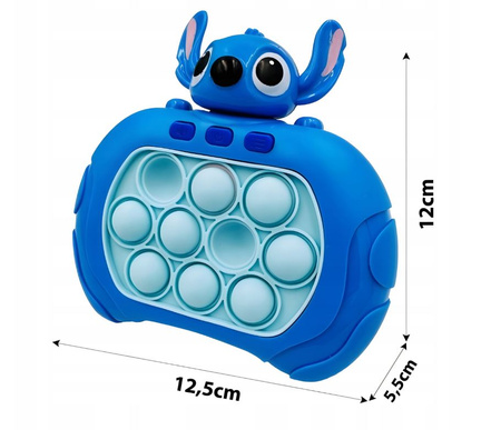 Zabawka zręcznościowa antystresowa dla dzieci POP IT POPIT STITCH gra elektroniczna sensoryczna