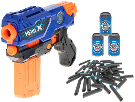 Wyrzutnia Karabin maszynowy NERF na naboje piankowe Strzałki Pistolet z 3 celami dla dzieci