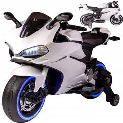 Duży motocykl elektryczny motor na akumulator dla dzieci światła LED SX1628