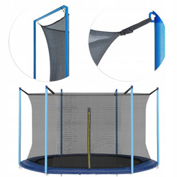 Wewnętrzna siatka ochronna do trampoliny ogrodowej 305cm na 6 słupków 10FT S/10FT-6 WEW