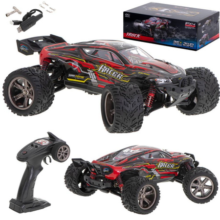 Samochód terenowy zdalnie sterowany RC Monster Truck 1:12 Czerwony