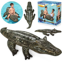 Dmuchany materac do pływania krokodyl Bestway 193x94 cm