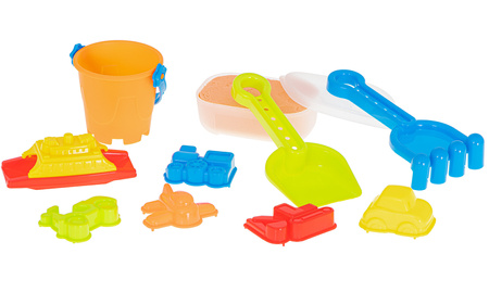 Stolik wodny Zestaw do kąpieli i piaskownicy Palma dla dzieci do piasku 24 elementy