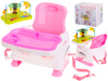 Krzesełko 2w1 stolik interaktywny z muzyką różowy
