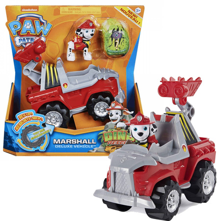 Psi Patrol Zestw Teematyczny Dino Marshall z pojazdem