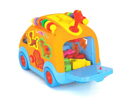 Interaktywny autobus edukacyjny dla dzieci Sorter z liczydłem HOLA