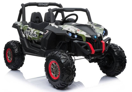 Duży samochód terenowy elektryczny auto na akumulator moro Jeep XMX603 4 silniki 45W