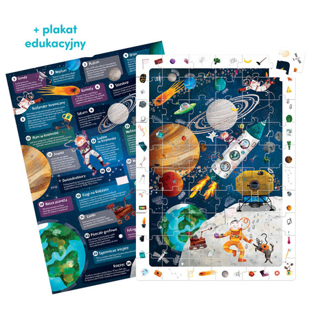 CzuCzu Puzzle obserwacyjne - Kosmos 60 elementów