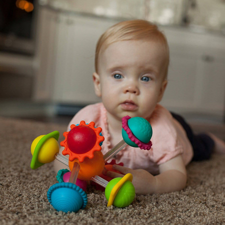 Grzechotka Wimzle Sensoryczna przygoda dla dzieci Fat Brain Toys FA136-1