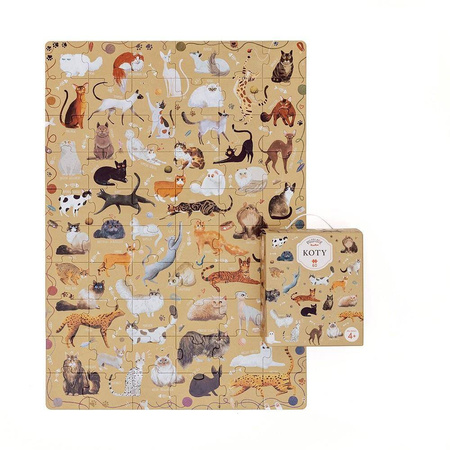 Puzzlove Czuczu Puzzle 60 elementów - Koty dla dzieci