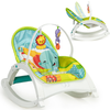 Leżaczek bujaczek kołyska dla dzieci z zabawkami 2w1 Fotelik z wibracjami Ecotoys