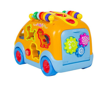 Interaktywny autobus edukacyjny dla dzieci Sorter z liczydłem HOLA