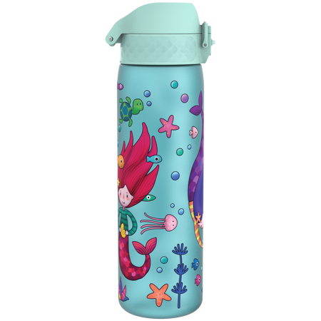 Butelka bidon na wodę napoje dla dzieci do szkoły na wycieczkę do samolotu Syrenki Mermaids ION8 500 ml